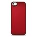iPhone 5 / 5S / 5C / SE Battery Case , AexPower Upgraded 4800mah External Battery Backup Charger Case Protective Cover Juice Power Bank Charging Case for iPhone SE / 5S / 5C / 5- Red