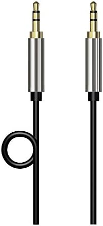 Aux Cable, Aux Cable Auxiliary Audio Cable for Car/Home Stereo, Headphones, iPhone/iPod/iPad/Echo Dot/Sony/Beats and More, Copper Shell, Hi-Fi Sound