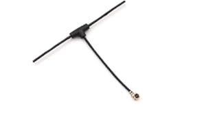Generic Sparkhobby 2PCS ELRS 2.4GHz Mini T Antenna IPEX1 UFL 40mm 70mm for EP1/ EP2/Nano BetaFPV Super-D Receive FPV Racing Drone DIY Parts (2pcs 40mm Black)