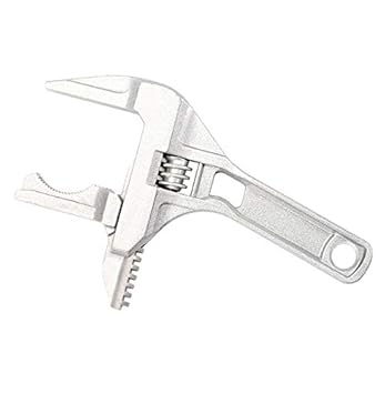 uptodateproducts 6-68mm Bathroom Wrench Large Open Mini Adjustable Short Handle Shank Aluminum Alloy Universal Spanner Water Pipe Repair Tool