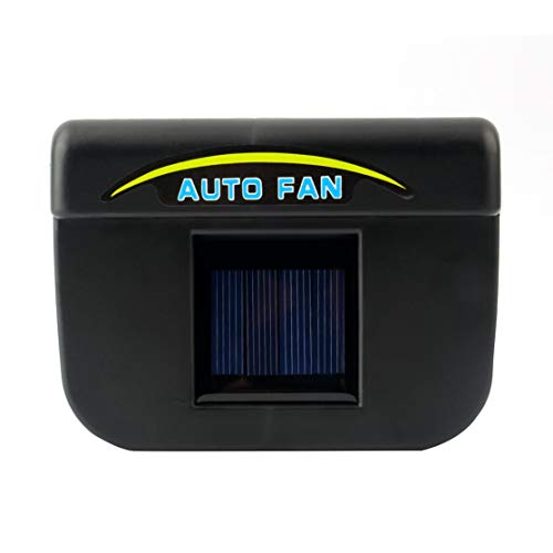 Quanna Plastic Auto Solar Car Windshield Fan Cooler Air Vehicle Radiator Vent Car Auto Ventilator Cooler Air Vent Vehicle Ventilation - Thumbnail 7