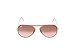Ray-Ban AVIATOR FULL COLOR - ARISTA Frame PINK GRADIENT BROWN PHOTO Lenses 58mm Non-Polarized