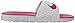 NIKE Women's Benassi Solarsoft Slide Sandal, White/Fire Berry, 11 B(M) US