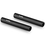 SMALLRIG 15mm Carbon Fiber Rod for 15mm Rod Support System (Non-Thread), 4 inches Long, Pack of 2-1871