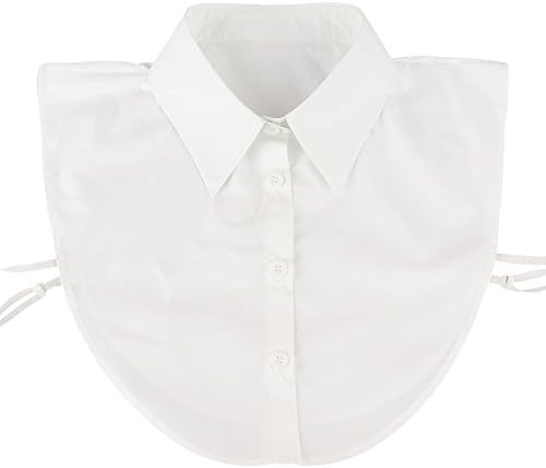 Yiye Women's Half Shirt Detachable Collars Fake Collars Replacement Shirt Collar Cotton