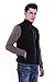 Prosmart Heated Vest Polar Fleece Lightweight Waistcoat with USB Battery Pack(Unisex,Black)