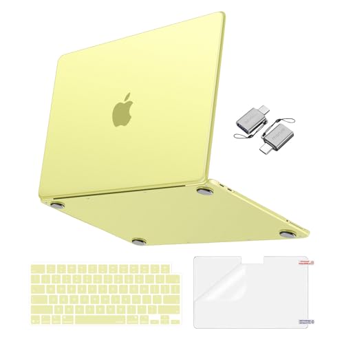 Shell Matte Case for MacBook 13 inch A3404 Citrus Clear