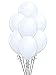 Qualatex Opaque White Biodegradable Latex Balloons, 5-Inch Round (100-Units) primary