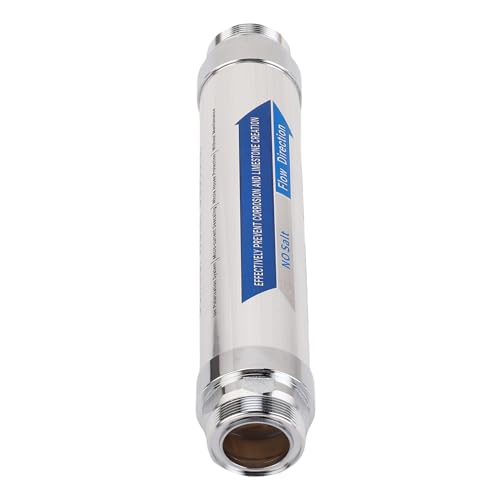 Julihai Addolcitore Acqua Senza Sale, Anticalcare Magnetico in Acciaio Inossidabile per Tubi e Riscaldatori, Prevenzione del Calcare da 32 a 212 Fahrenheit (3/4 pollici (DN20))