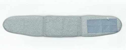 Adjustable MILEPECOME Tourmaline Self Heating Magnetic Therapy Waist Support Belt Lumbar Back Waist Brace Double Band Health Care (M-80CM)
