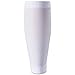 CrossBones Sports Shin Guard Sleeves for Soccer (2 Pair Pack) (White)