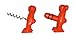 Sir Perky Wine Opener - Novelty Wine Bottle Opener Corkscrew - Funny Red Man Corkscrew Wine Opener - Cool Manual Wine Corkscrew for Wine Bottles - Hilarious Wine and Beer Opener, Pack of 2, Red
