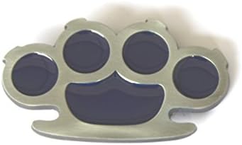 Dark Blue Knuckle Belt Buckle (Brand New) - NOT Real Knuckle or Weapon