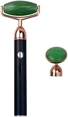 EOEVIR Vibrating Face Roller and Eye Massager, Electric Jade Facial Roller  with Detachable Jade Head for Face, Neck, Eye, Body Skin Massage, 2 in 1  USB Rechargeable Jade Facial Massage Tool price