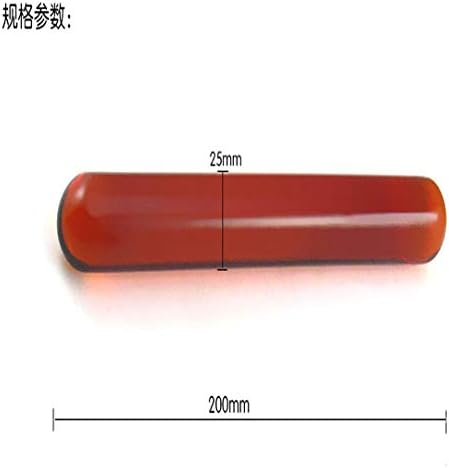 Funny Men HOT Cylindrical Glass Huge ee Plug Double Endedprostata Massage Funny Couples,Brown