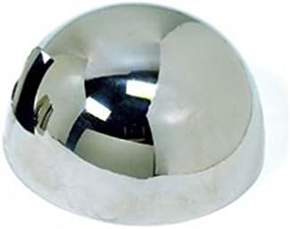 Stainless Steel Hemisphere Mold 3" diameter x 1.75" high