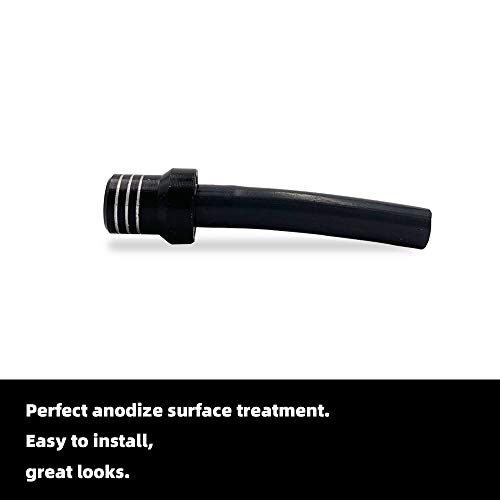 LZKZPY CNC Billet Gas Fuel Cap Air Vent Hose Tube Breather for Motorcycle Motocross Pit Dirt Bike - Thumbnail 3