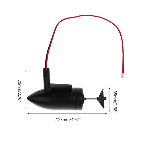Aiyouxi RC Boat Motor 2011-5.008 for Flytec 2011-5 Fishing Bait Boat Replacement - Thumbnail 7