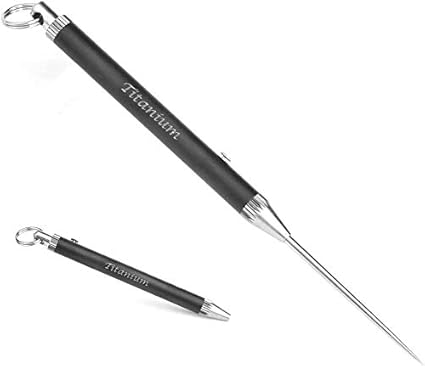 Amazon Co Jp Timulti チタン 爪楊枝 ボルトアクション キッチングッズ 携帯 便利グッズ キャンプ用品 マルチツール キーホルダー 護身用グッズ 伸縮式 太い 一段階 ブラック 文房具 オフィス用品