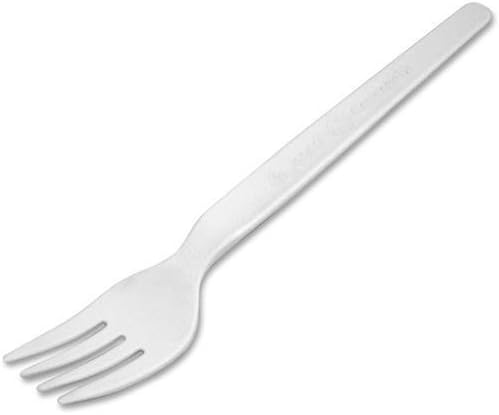 Stalkmarket CPLA002S Disposable Utensils - 500/Carton - Plant Starch - Pearl
