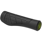 Ergon GA3 Ergonomic Lock-On MTB Bike Grips | Bicycle Grips, Winged Design for Mountain Bike Comfort and Wrist Support