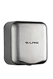 Alpine Hemlock Automatic Hand Dryer, Heavy Duty Stainless Steel image large