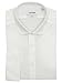 Calvin Klein Mens Solid White Slim Fit French Cuff Cotton Dress Shirt