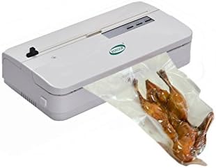 PERISOR Automatic Vacuum Sealer Machine for Food Packaging Include Starter Kit White