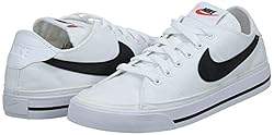 Nike Men's Court Legacy CNVS Gymnastics Shoe, White