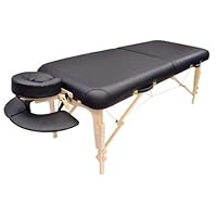 DevLon NorthWest Portable Massage Table Black Aryah Model Reiki Shiatsu