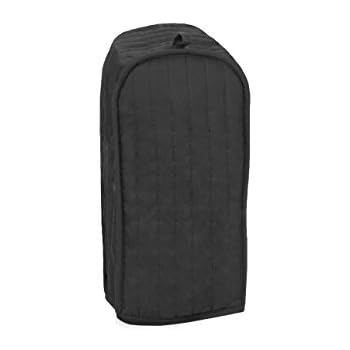 RITZ Polyester / Cotton Quilted Blender Appliance Cover, Dust and Fingerprint Protection, Machine Washable, Black