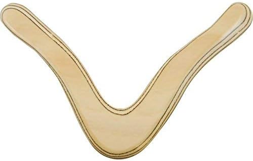 Aussie Fever - Natural Wood Boomerang - Right Handed