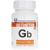 Systemic Formulas #32 Bio Function Gb Pituitary/Pineal 60 Capsules. Supports Mental Clarity and Focus and Normal circadian Rhythms.