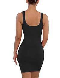 Vestido sin mangas para dama, estilo casual, sin mangas