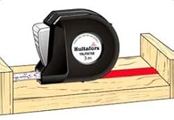 Hultafors Talmeter Marking Measure Tape 3M 16Mm