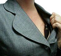 Bra Pocket(1-Blk/1-Wte)