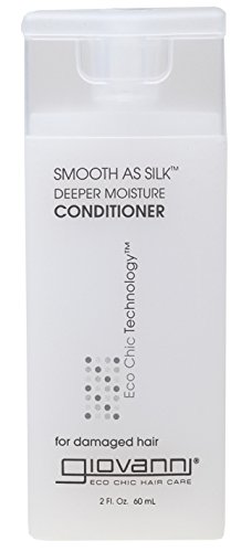 GIOVANNI Smooth As Silk Shampoo & Conditioner Set – 2x 710 Ml, Sulfatfrei, Für Trockenes & Gefärbtes Haar