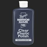 Meguiars #10 Clear Plastic Polish, 8 oz Bottle