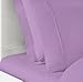 NC Home Fashions Ultra Soft Brushed Microfiber Solid Bed Sheet Set- Cotton Feeling-Deep Pockets - Easy Fit - Breathable & Cooling - Wrinkle, Fade, Stain Resistant-Twin, Lupine -3 Pieces