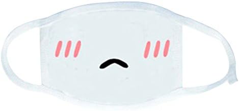 Aoius Lovely Anime Emoticon Mouth-Muffle Kaomoji Anti-Dust Cute Kawaii Face Mask