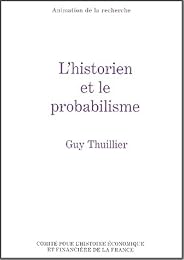 L' historien et le probabilisme