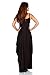 Simply Ravishing Casual Maxi Boho Harem Spaghetti Strap Dress, X-Large, Brown