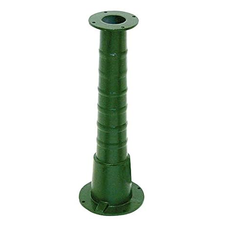Pumpenständer für Gartenpumpe Schwengelpumpe Verlängerung für Handpumpe Typ 75 Rundflansch - grüne Pumpe Pumpenzubehör Handsc