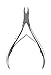 Stainless Steel Cuticle Nipper/Cutter/Clipper (Full Jaw, 4-Inch) Stainless Steel with Double Springs - Durable Manicure/Pedicure and Nail Art Tool - by Utopia Care