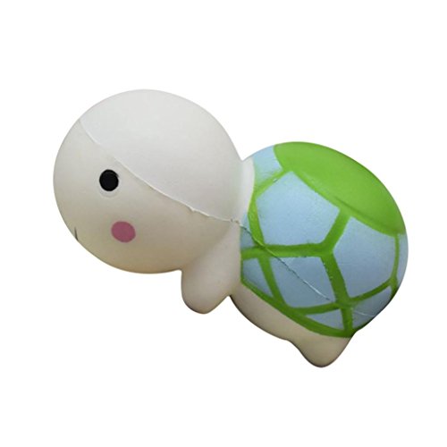 Slow Rising Toy, UMFun Cute Tortoise Squishy Slow Rising Cream Scented Decompression Toys (green)
