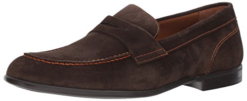 Bruno magli men s silas loafer, dark brown, 9 medium us