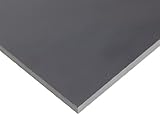 PVC (Polyvinyl Chloride) Sheet, Opaque Gray, Standard Tolerance, UL 94/ASTM D1784, 0.062