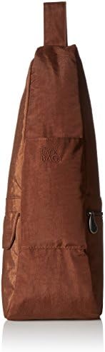 AmeriBag Small Distressed Nylon Healthy Back Bag