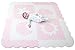 CHILDLIKE BEHAVIOR Baby Floor Puzzle Mat - Soft EVA Foam, Pink, 61” x 61”- Non-Toxic Padded Playmats for Toddlers with Stars, Moon, Sun, and Cloud