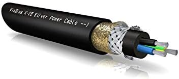 Price per 1 Meter VIABLUE X-25 Silver Power Cable